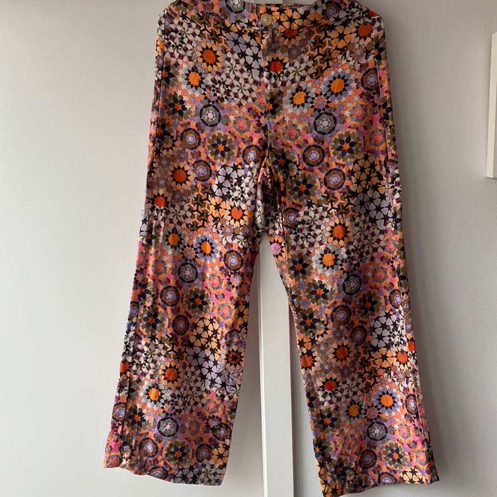 Anthropologie kaledioscope wide leg pants